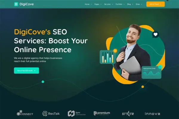 Digicove - Dijital Pazarlama Ajans Teması - Görsel 2